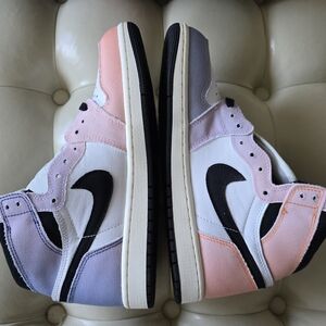 Jordan Black and White High-Top Sneakers with Iconic Design